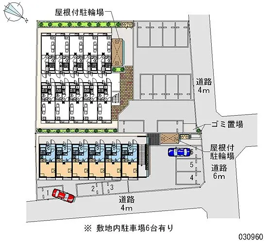 ★手数料０円★上尾市西宮下　月極駐車場（LP）